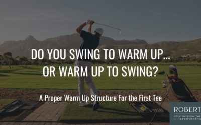 DO YOU SWING TO WARM UP… OR WARM UP TO SWING?