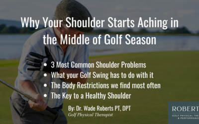Why Your Shoulder Starts Aching in the Middle of Golf Season