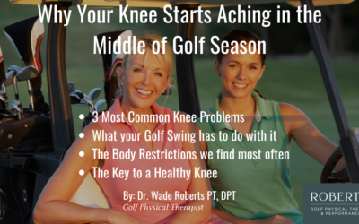 Why Your Knee Starts Aching in the Middle of Golf Season